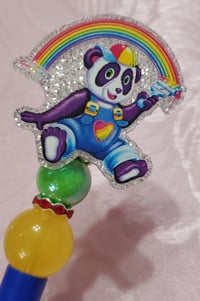 Image 3 of 80s Vibe Acrylic Charm Beaded Pens 