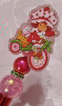 Image 5 of 80s Vibe Acrylic Charm Beaded Pens 