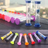 Mini Hourglass Timer – Glass Sand Timer (Multiple Colors)