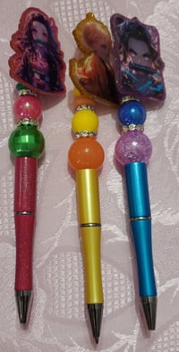 Image 2 of DS Anime Acrylic Charm Beaded Pens 