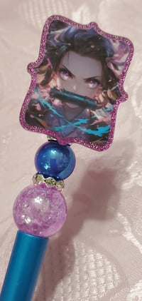 Image 3 of DS Anime Acrylic Charm Beaded Pens 