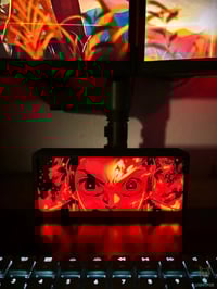 Image 2 of  Lampe LED 3D Demon Slayer Tanjiro – Décoration Gaming RGB | Lightfox