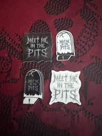 Meet me in the pits Sticker pack