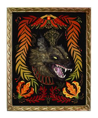 Image 1 of Fasle Alarm in gold frame