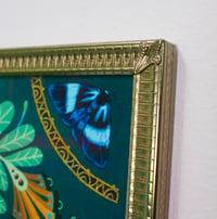 Image 4 of Truce Diptych in gold frame