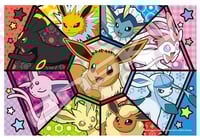 Image 2 of Pokemon "Eevee Friends" Artcrystal Jigsaw