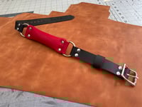 Image 4 of Bargain Box - Single Strap Leather (cleave style) Stuffed Gag