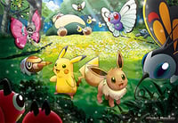 Image 2 of Pokémon - Sunlight Through The Forest Jigsaw Puzzle