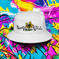 Image 1 of Roadkill Sunny (Black Text) Embroidered Bucket Hat