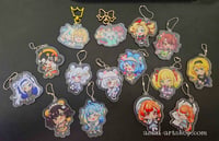 Image 3 of Misc Vtuber Acrylic Keychain