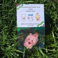 Image 1 of Something Small and Cute Relief Aid Stickers