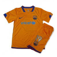 Image 2 of Barcelona away 2006 2007 MESSI kids retro kit