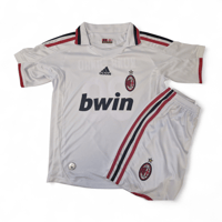 Image 2 of AC Milan away 2009 2010 RONALDINHO kids retro kit