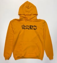 Flying Low Eli Logo Gold/Black Hoodie