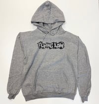 Flying Low Eli Logo Grey/Black Hoodie