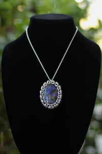Image 4 of Wrapped Labradorite Necklace
