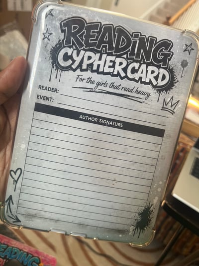 Image of Author Signature Insert-Silver