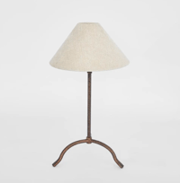 Image 1 of Provincial Iron Table Lamp