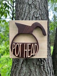 Image 1 of Pot Head- Wall Art
