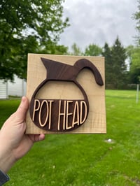 Image 3 of Pot Head- Wall Art
