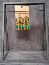 Image 3 of green hexagon 