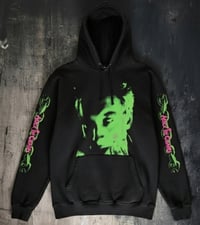 Image 1 of Custom Hoodie Layne Staley AIC ALICE IN CHAINS GREEN
