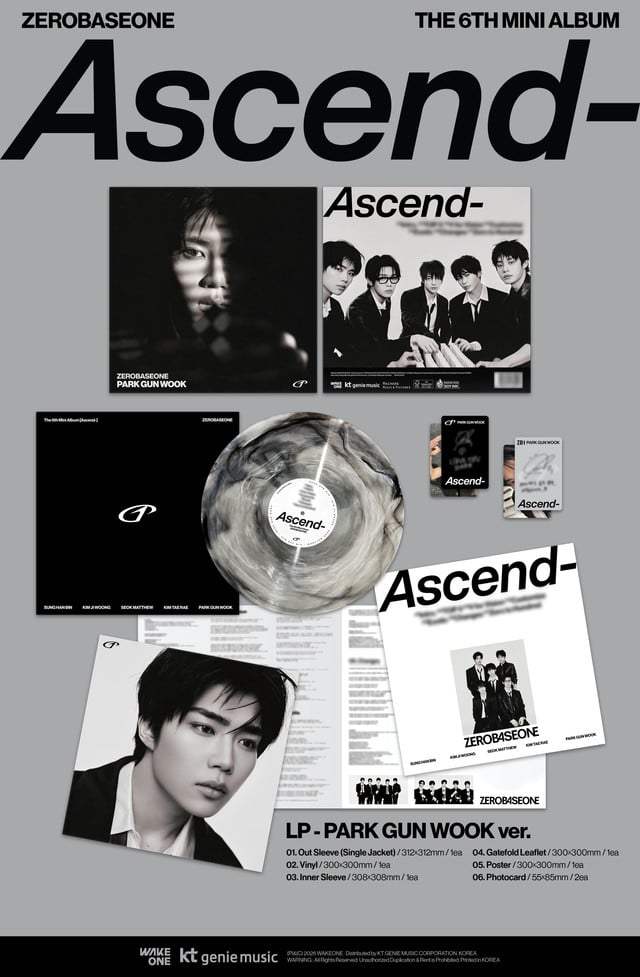 Image of [PRE-ORDER] ZEROBASEONE ‘Ascend-’ (LP Ver.)