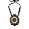 Beaded Mikinaak Pendant (Vibrant)
