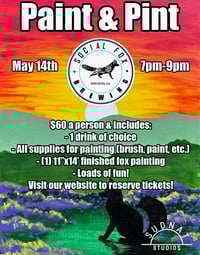Paint & Pint @ Social Fox Brewing
