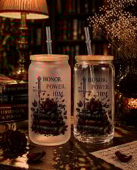 16oz Glass Tumbler – Dark Romance Collection