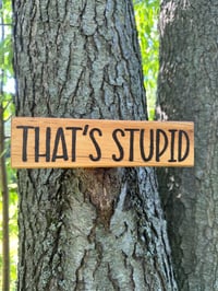 Image 1 of That’s Stupid