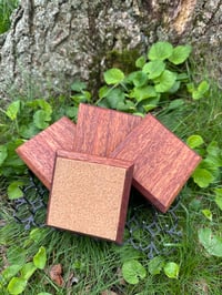 Image 1 of Wood + Cork Coasters