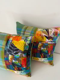 Image 2 of NZ Bird Cushion pair #2