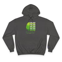 Image 1 of "You Are Loved" Gradient Positive Message Hoodie