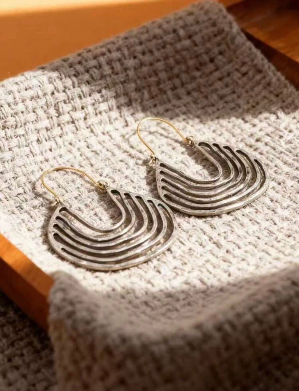 Image of “Geo  U Shape Earrings”