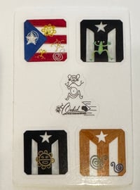 Image 1 of Puerto Rico Sticker Sheet