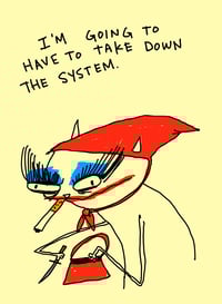 System 5x7 numbered and signed PRINT