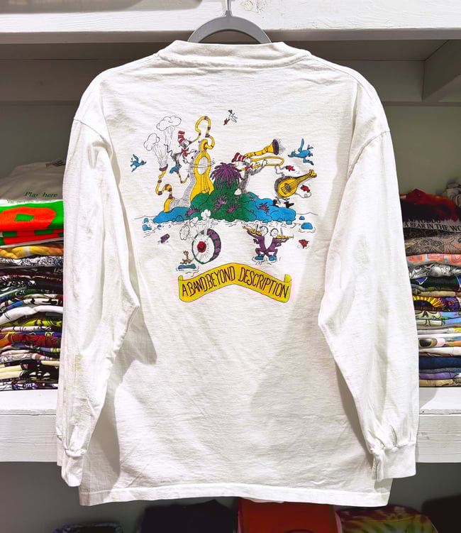 Grateful Dead Early 90's 'Band Beyond Description' Longsleeve Lot Shirt - Fits L