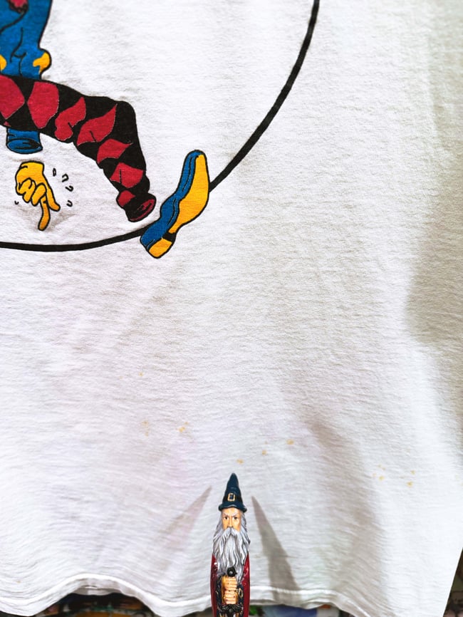 Grateful Dead Early 90's 'Shakedown Cat' Lot T-Shirt - Size XL