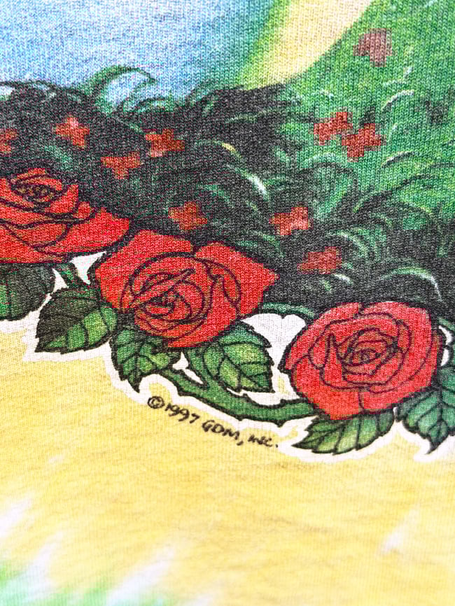 Grateful Dead 1997 Scarlet Fire T-Shirt - Size XL