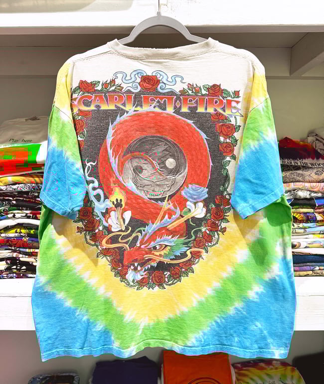 Grateful Dead 1997 Scarlet Fire T-Shirt - Size XL