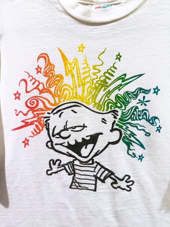 Grateful Dead 90s Calvin 'Never Had' Lot T-Shirt - Size XL