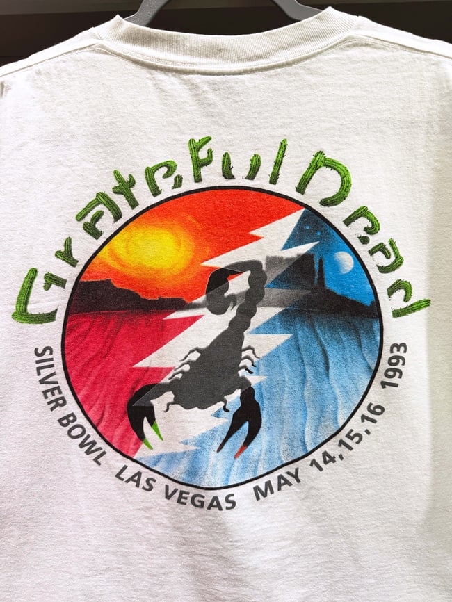 Grateful Dead 1993 Las Vegas T-Shirt - Size XL