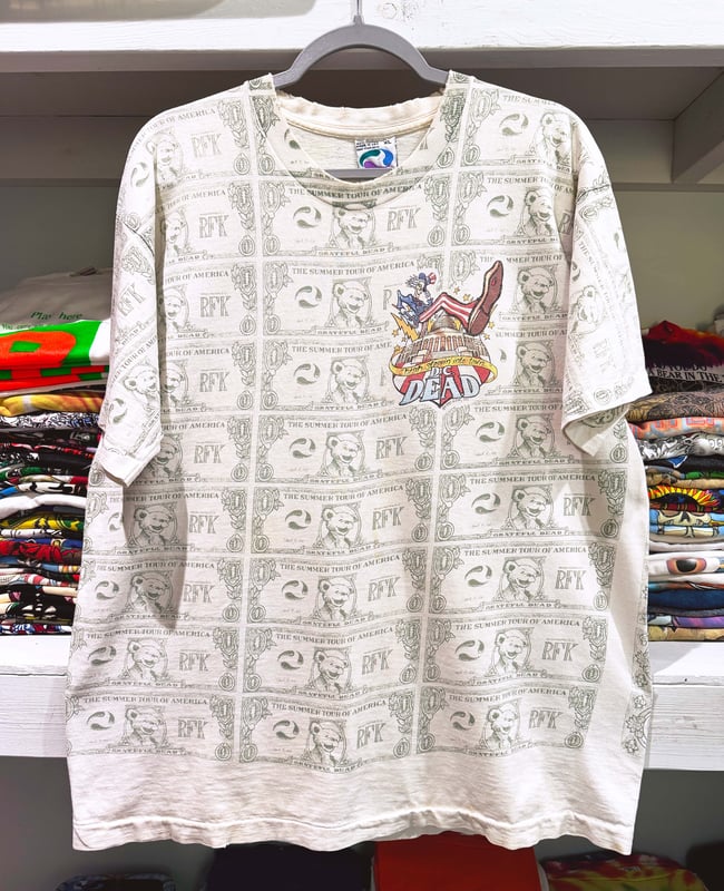 Grateful Dead 1995 RFK AOP T-Shirt - Size XL