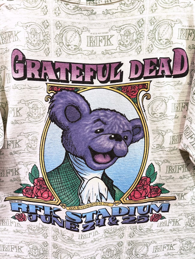 Grateful Dead 1995 RFK AOP T-Shirt - Size XL
