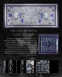 Image 2 of The Undead Moth Seeks For Its Light in Lazuli Blue