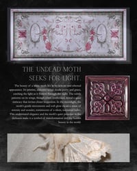 Image 2 of The Undead Moth Seeks For Its Light in Rosewood Pink
