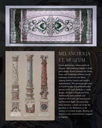 Image 2 of Melancholia Et Museum in Morroccan Gothic Maroon 
