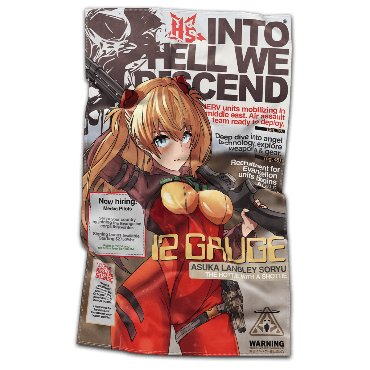 Image of Asuka 12-Gauge Flag