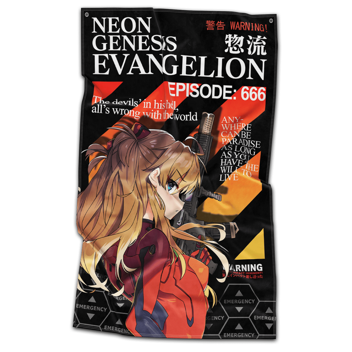 Image of NGE Episode: 666 Flag